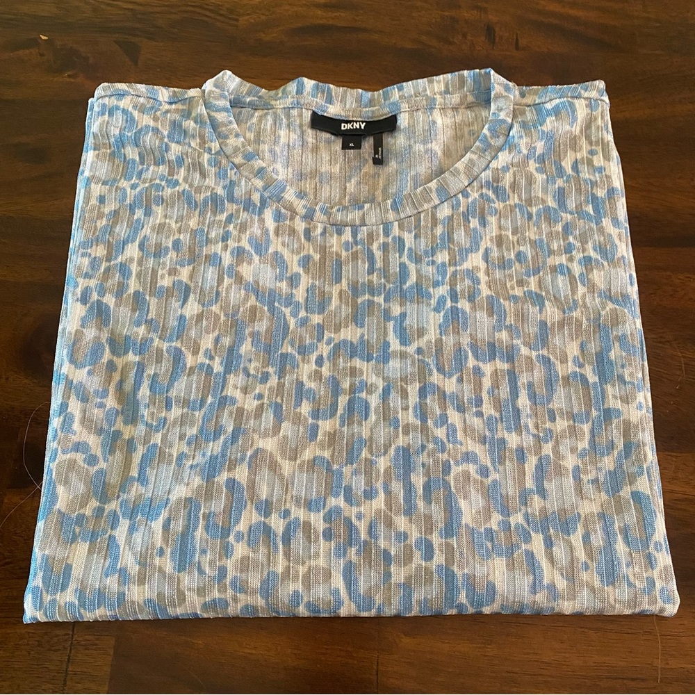 DKNY Leopard Top